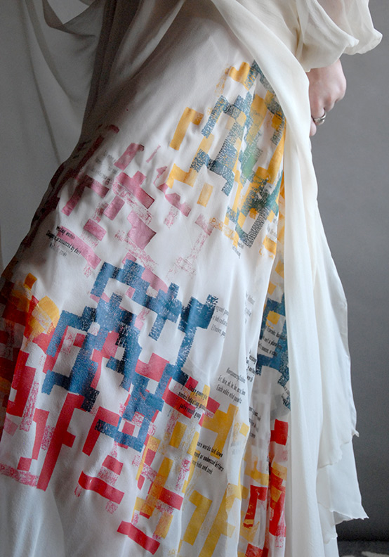 Sanzi Kermes, Textiles, Lounge Wear Side View