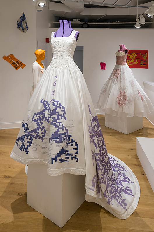 Sanzi Kermes,  Brides Revisited  installation View