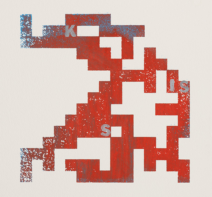 Sanzi Kermes, Scrabble Prints, KISS